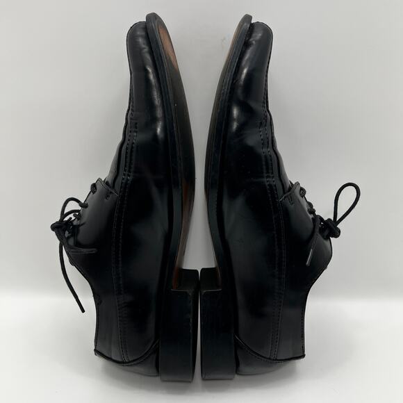 Antonio Cerrelli 5795 Black Upper Square Toe Derby Mens 12 Dress Shoes* - Picture 5 of 9